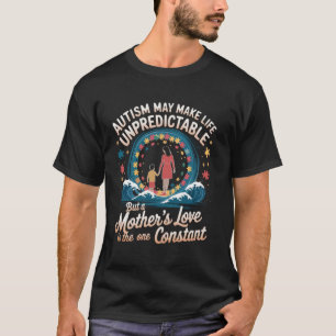 T-shirt Vie de l'autisme imprévisible Autistique Sensibili