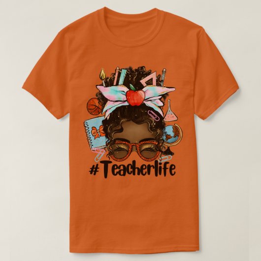 T-shirt Vie de l'enseignant 1 (Design devant)