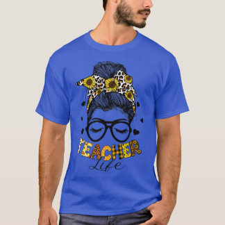 T-shirt Vie de l'enseignant Messine Lunettes de soleil Leo