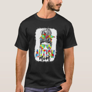 T-shirt Vie de Maman Nœud Méché Lunettes de soleil Bandana