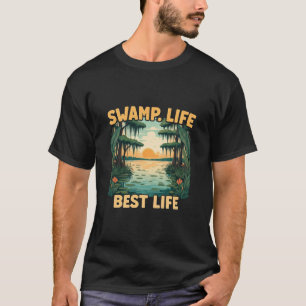 T-shirt Vie de marais Best Life - Pittoresque Nature Lover