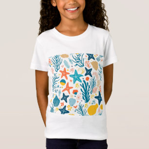 T-Shirt Vie de mer colorée pour les Vibes Joyeuses