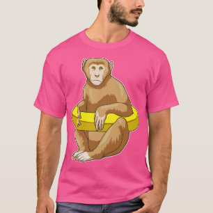 T-shirt Vie de natation de singe