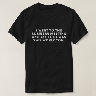 T-shirt vie de nerd (foncé unisexe)