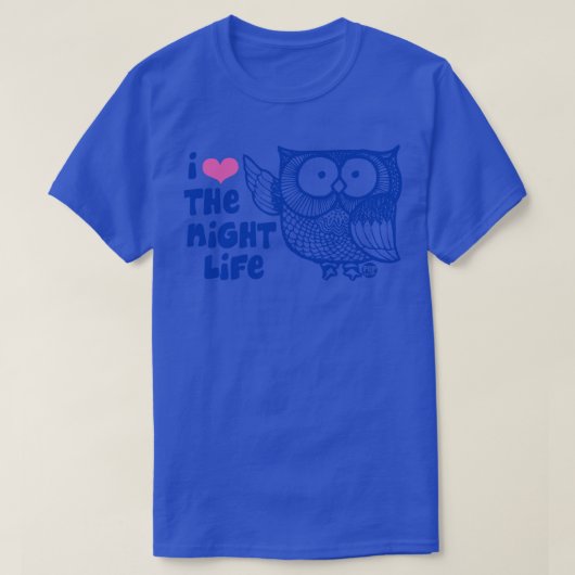T-SHIRT VIE DE NUIT (Design devant)