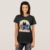 T-shirt Vie de papa (Devant entier)