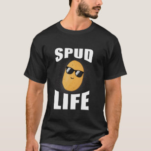 T-shirt Vie de Patate Nourriture de Pomme de Terre Humour