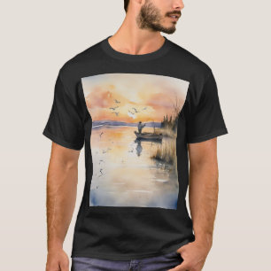 T-shirt Vie de pêcheur Pêcheur Prends et Relâche Nature Pa