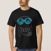 T-shirt Vie de plage été (Devant)