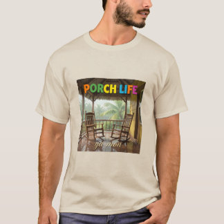 T-shirt vie de porche jamaïcain