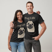 T-shirt Vie de Pug (Unisexe)