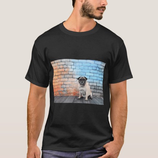 T-shirt Vie de Pug (Devant)