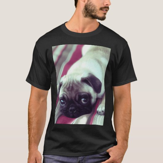 T-shirt Vie de Pug (Devant)
