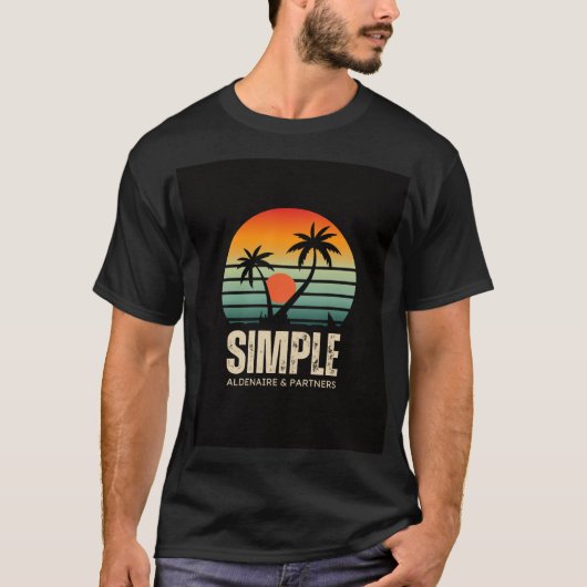 T-SHIRT VIE DE SIMLPE (Devant)