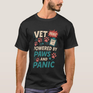 T-shirt Vie de technicien vétérinaire Soins aux animaux In