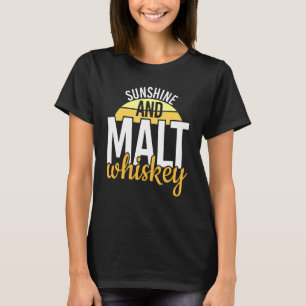 T-shirt Vie de Whisky Cool Sunshine et Whisky de Malt