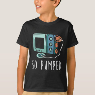 T-shirt Vie Diabétique Si Pompé Mois I de sensibilisation