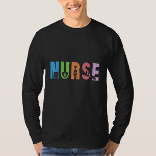 T-shirt Vie d'infirmière Infirmière autorisée Infirmière a