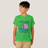 T-shirt Vie du camping (Devant entier)