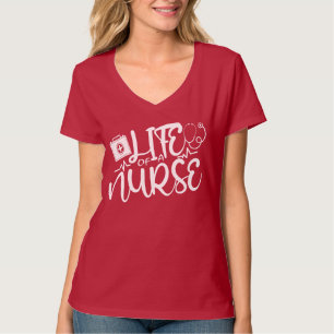 T-SHIRT VIE D'UNE INFIRMIÈRE.