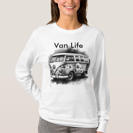 T-shirt Vie en van manches longues (Devant)
