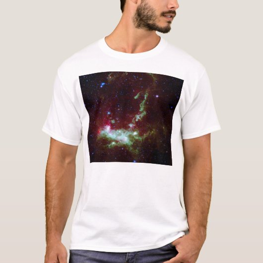 T-shirt Vie et mort dans le cosmos (Devant)