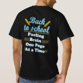 T-shirt vie étudiante (Dos)