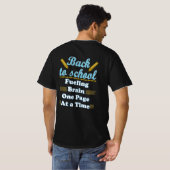 T-shirt vie étudiante (Dos entier)