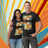 T-shirt Vie graphique en 2023 Lignes et courbes Abstraites