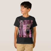 T-shirt vie heureuse (Devant entier)