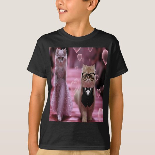 T-shirt vie heureuse (Devant)