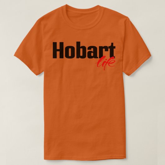 T-shirt Vie Hobart (Design devant)