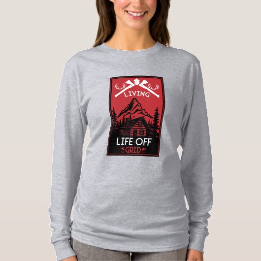 T-SHIRT VIE HORS GRILLE (Devant)