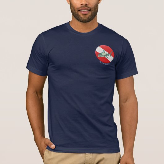 T-shirt vie marine de requin (Devant)