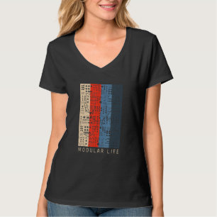 T-shirt Vie modulaire Synthèses d'instruments de musique é