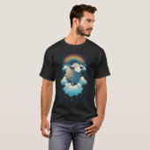 T-shirt Vie ovine D-001 (Devant entier)