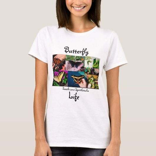 T-shirt Vie papillon (Devant)