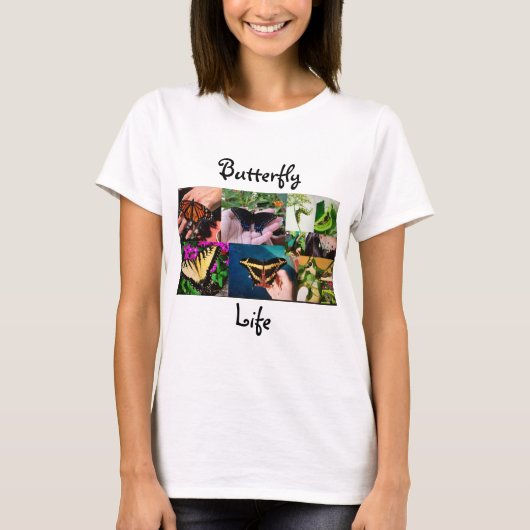 T-shirt Vie papillon (Devant)