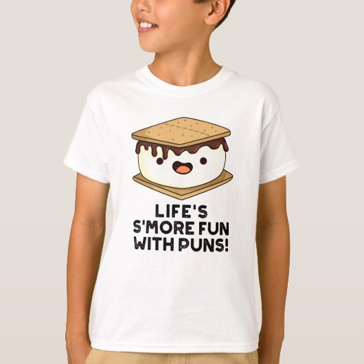 T-shirt Vie Plus Amusante Avec Puns Drôle Pun De Nourritur (Devant)