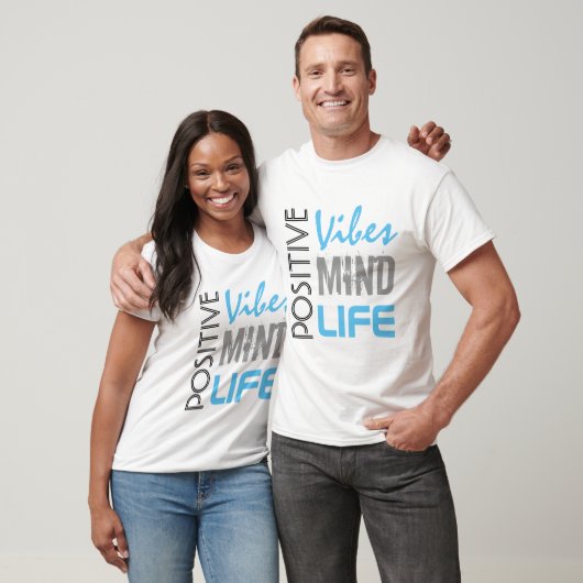 T-SHIRT VIE POSITIVE (Unisexe)
