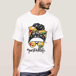T-shirt Vie Postale Fête des Mères Transporteur de courrie