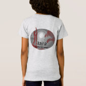 T-Shirt Vie - Profitez De La Fille De Surfer À Ride (Dos)