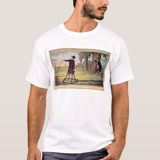 T-shirt Vie rendue facile ; appareil de duel (Devant)
