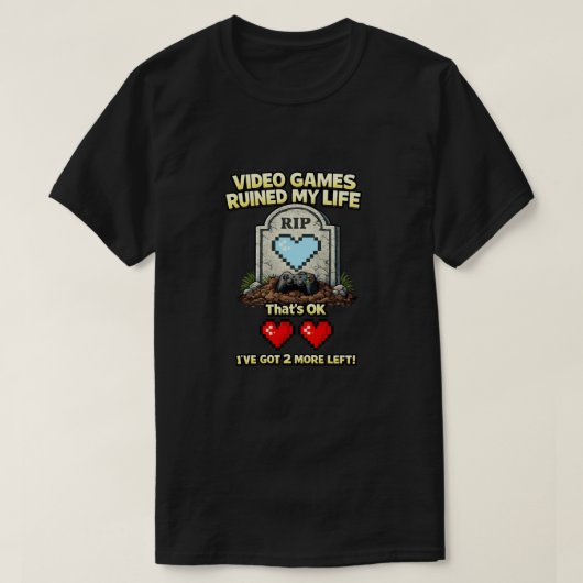 T-shirt Vie ruinée (Design devant)