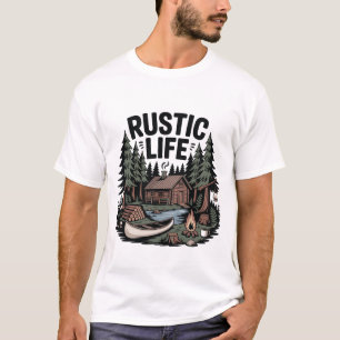 T-shirt Vie rustique Campagne Nature Inspirée