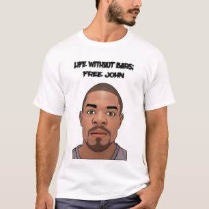 T-SHIRT VIE SANS BAR;JOHN GRATUIT