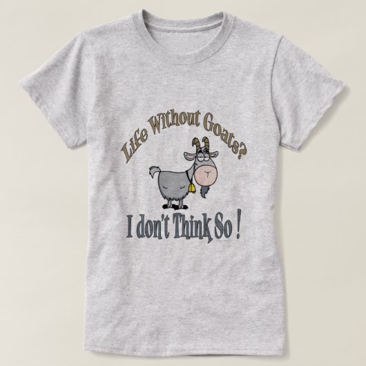 T-shirt VIE SANS CHÈQUES | par TotallyGoatally™ (Design devant)