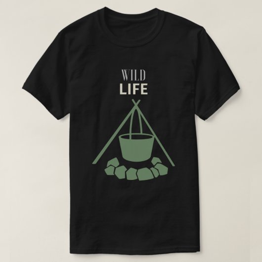 T-shirt Vie sauvage (Design devant)