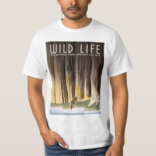 T-shirt Vie sauvage (Devant)