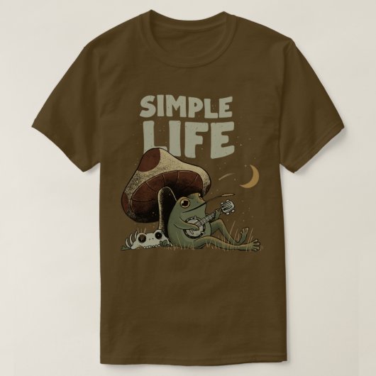 T-shirt Vie simple (Design devant)